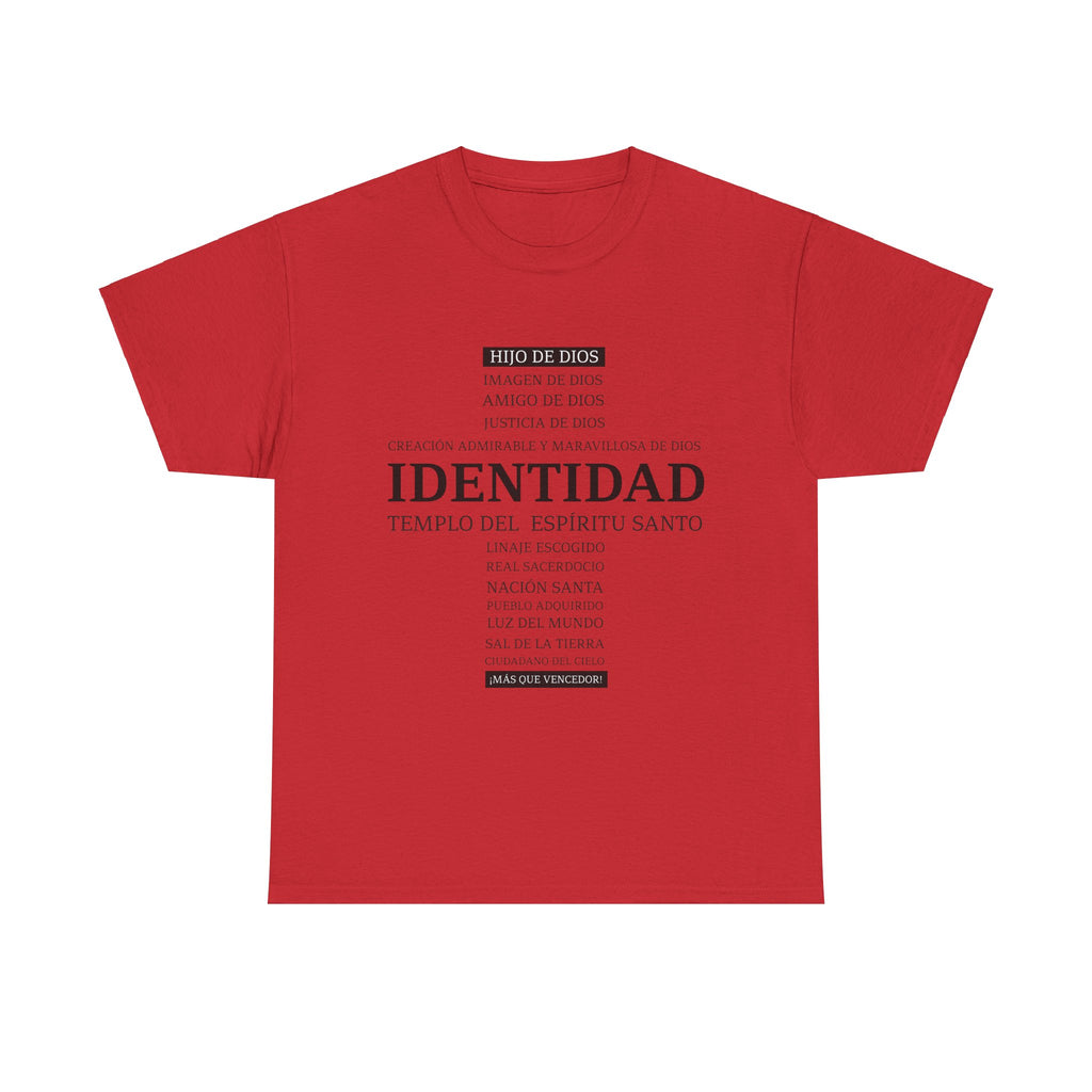 Identidad Shirt (Red)