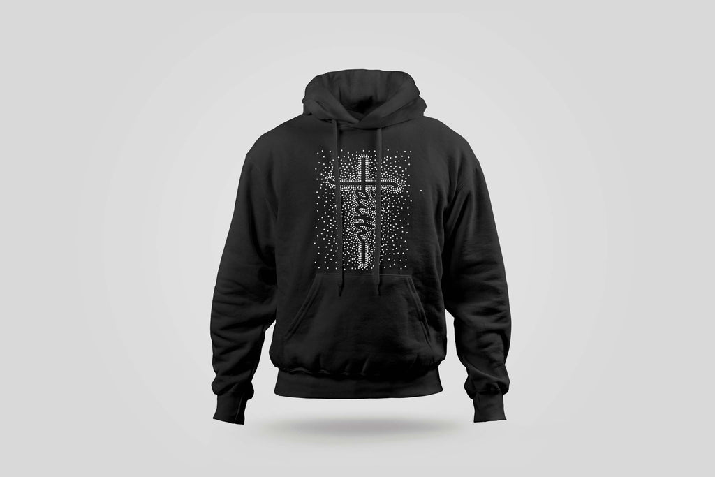 Faith Rhinestone Hoodie