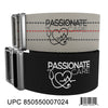 Transfer Belt - 2 For 1 Physical Therapy Gait Belt with Metal Buckle. 60 inch Beige plus a bonus 70 inch Black Strap.